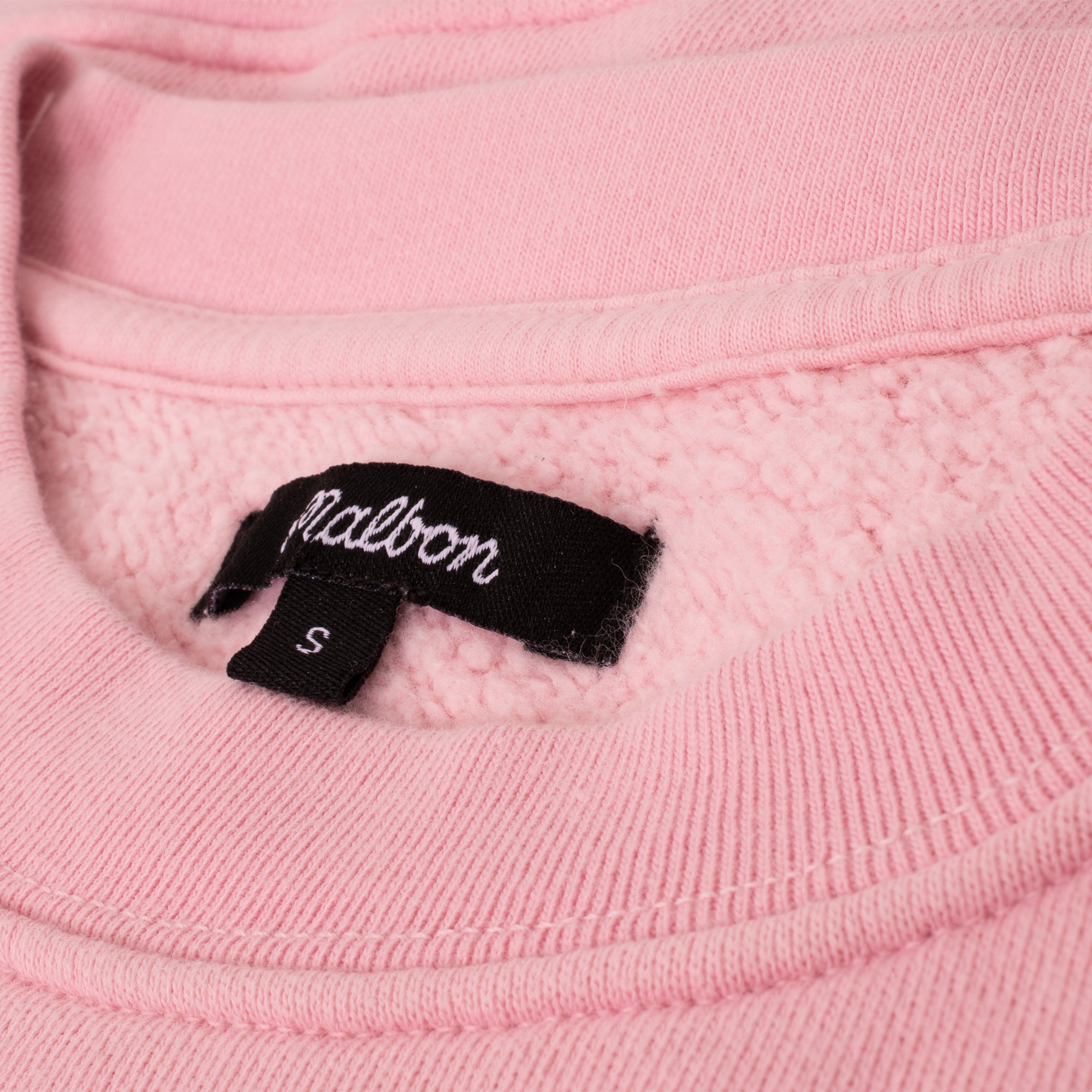 Malbon Two Man Scramble Mens Crew Neck Jumper Pink